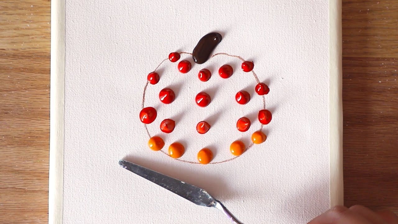 🎃Halloween Painting | Step by step Acrylic Painting #183 - YouTube