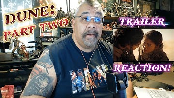 DUNE: PART TWO (2023) OFFICIAL TRAILER REACTION!