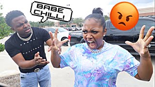 Throwing A TEMPER TANTRUM In PUBLIC To See My Boyfriend's Reaction!