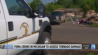 Teams assess damage after southwest MI tornadoes