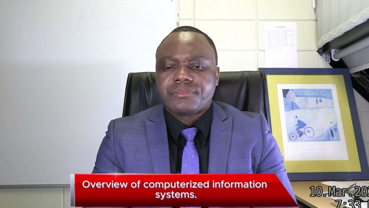 Overview of computerized information systems