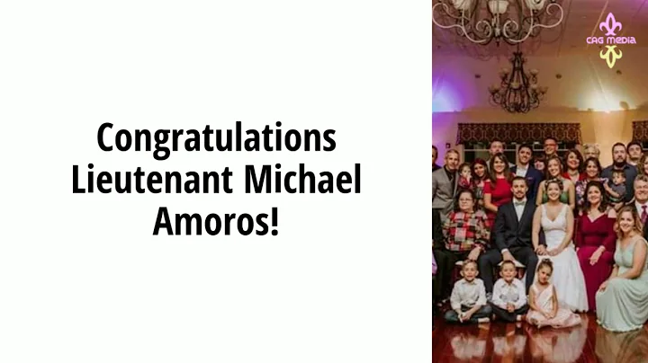 Happy Retirement Lieutenant Michael Amoros 2019