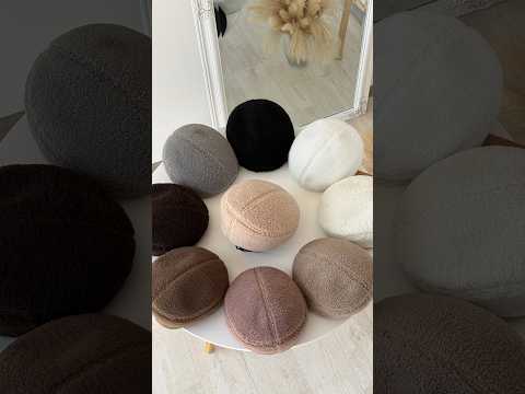 Женская теплая кепка канголка «Обратка» из материала Teddy осень-зима черная, видео 1