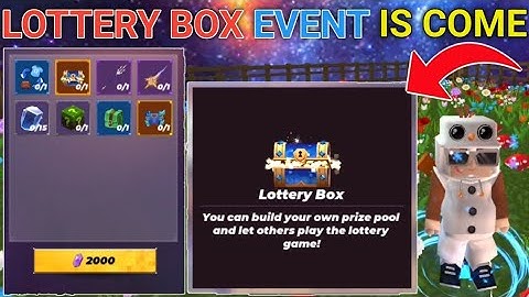 Blockman go Skyblock || Lottery Box Event Is Come...