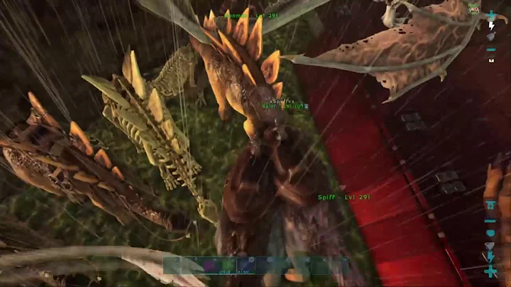 PS4 Ark Small Tribes Official Meat Running and Wiping Griefers