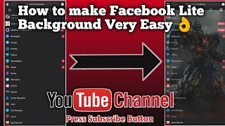 How to Put Background on Facebook Lite Latest No Need Coding screenshot 5
