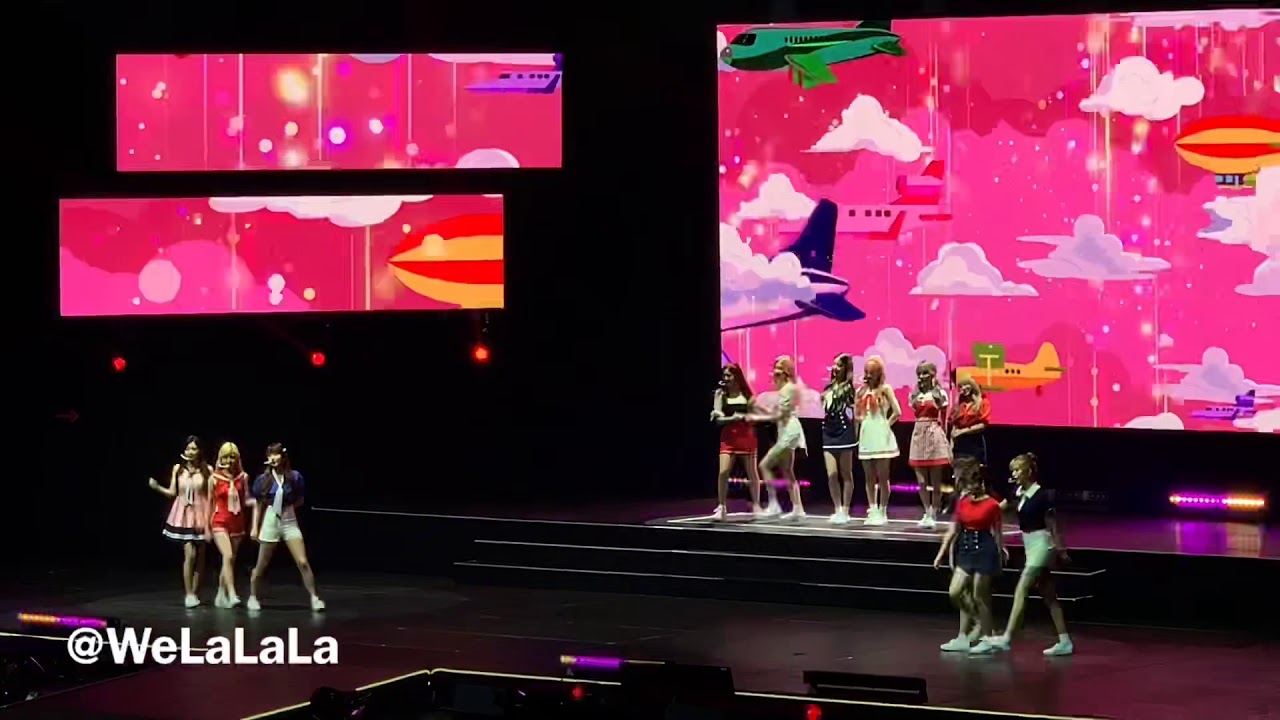 190706 Kcon NYC Day 1 @ Madison Square Garden - IZ*ONE - Airplane