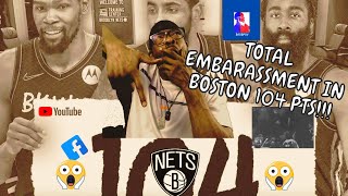 #2 NETS at #7 CELTICS FULL GAME HIGHLIGHT REACTION