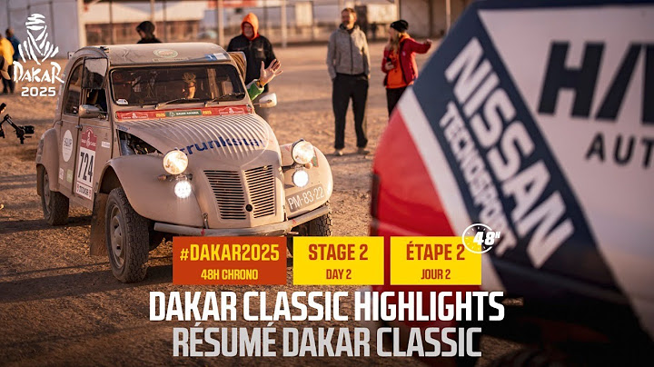 Résumé Dakar Classic - Étape 2 - #Dakar2025