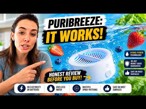 PuriBreeze Review: Does This OH-Ion Food Cleaner Really Remove Pesticides? (Before You Buy)