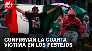 Confirman la muerte de 4 personas durante festejos de México vs Ecuador en CDMX