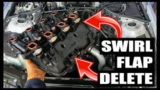 BMW M47 / M57 Swirl Flap Delete | How To Remove BMW Swirl Flaps