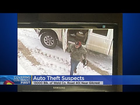 Weld County Sheriff Searches For Truck Theft Suspects