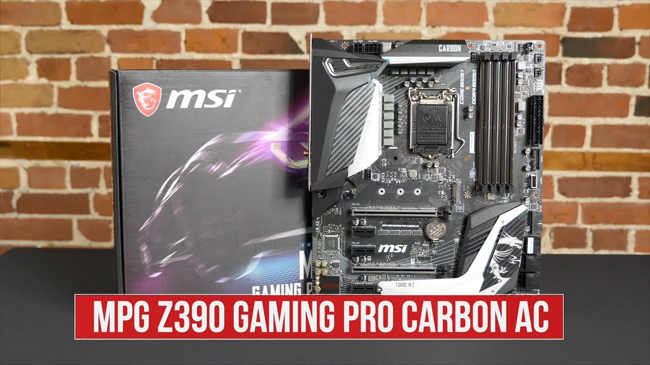 Mpg z390 gaming pro