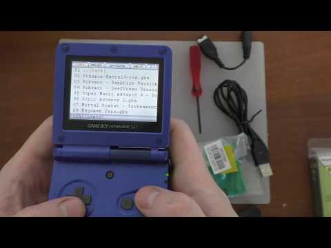 Видео: Полезности для консоли Game Boy Advance sp