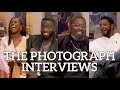 The photograph interviews  issa rae lakeith stanfield lil rel ylan noel chante adams