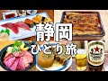 【静岡 日帰りひとり旅】飲める魚屋で昼飲み・老舗の絶品うな重・静岡飲み歩き