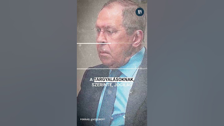 Lavrov a Magyar Nemzetnek: „A Nyugat nem akar békét” #Lavrov #Oroszország #Ukrajna #béketárgyalás