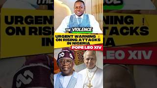 POPE LEO XIV SPEAKS ON CHRISTIANS SAFETY IN NIGERIA #popeleoxiv #catholic #nigeria #christians