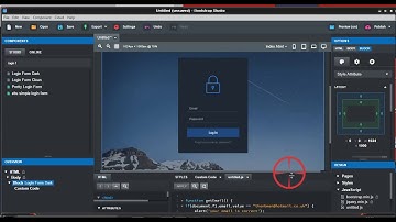Bootstrap Studio and Login forms