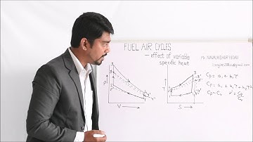 Fuel-Air Cycle-Effect of Variation in Specific Heat- Internal Combustion Engine by Navalkishor