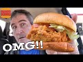 NEW Burger King Ch'King Deluxe Chicken Sandwich REVIEW  🍔👑🐔