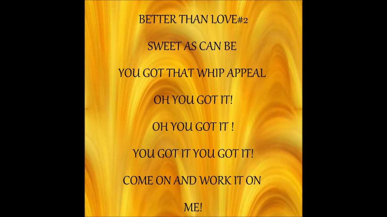  Babyface - Whip Appeal - Lyrics