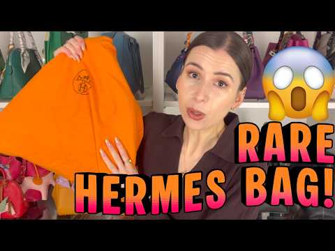 A work of art! UNBOXING A RARE VINTAGE HERMES BAG FROM JAPAN