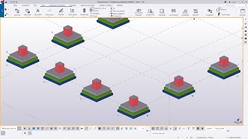 How to Create Stepped isolated Footing in Tekla Structures