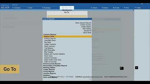 How to Create and use BoM for use and manufacturing in Tally Prime