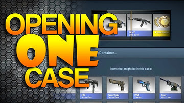 CS:GO - "One Case before editing"