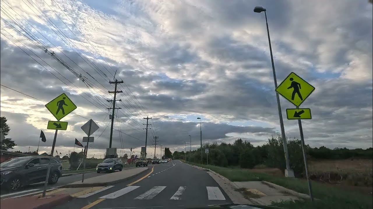 Driving on Braddock Rd from Centerville to Aldie, VA, USA YouTube