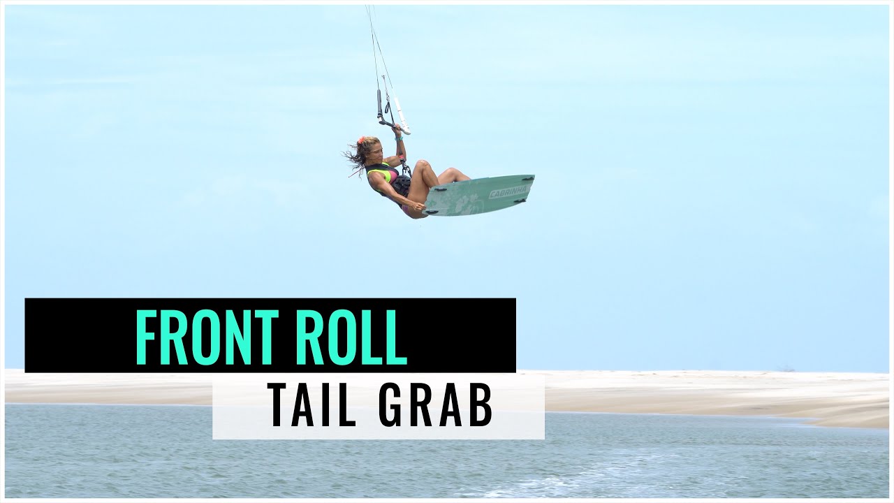 How to Front Roll Tail Grab