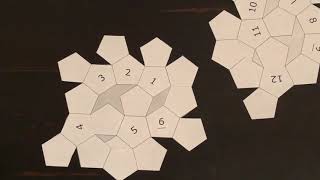 Paper Dodecahedron Template