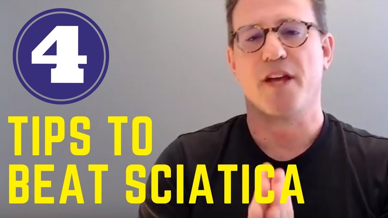 4 Tips to Beat Sciatica Pain | Sciatica Pain Relief | Sciatica Relief | Sciatica Pain Exercises