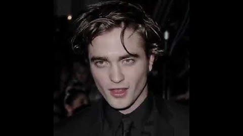 Robert Pattinson knows he