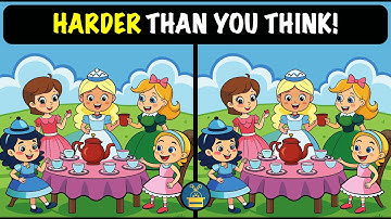 Spot the Difference Puzzles ! (HARD) | Quiz Game | Harder Thank You Think!