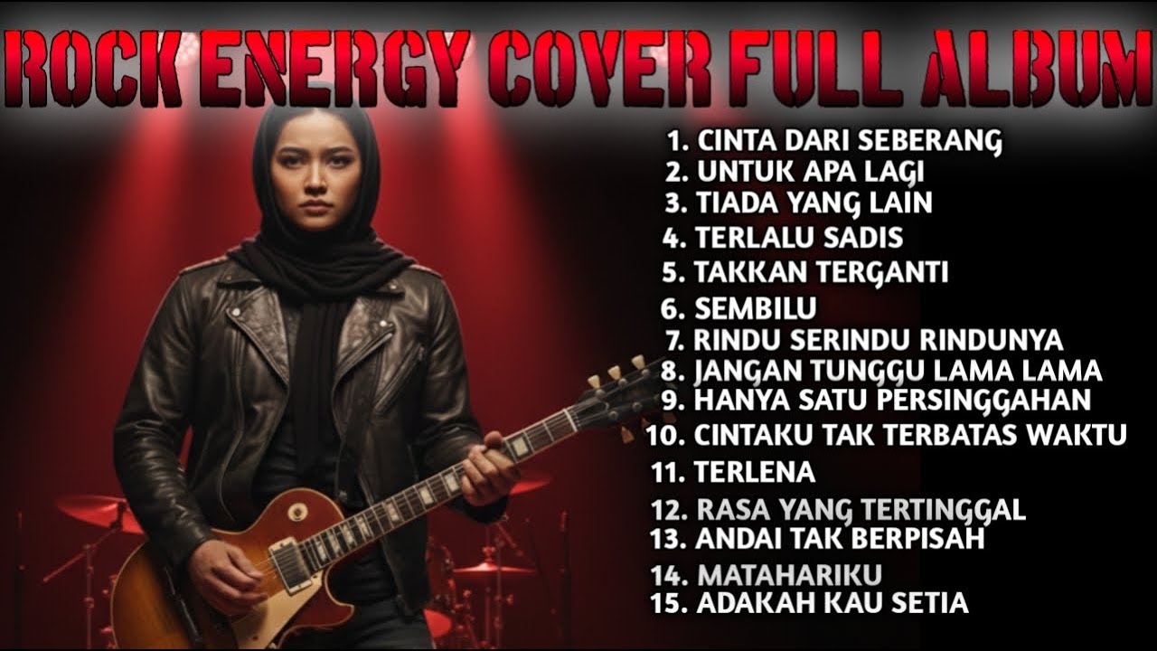 KUMPULAN LAGU INDONESIA VERSI ROCK ENERGI | Cover by BLAREX BAND Vol  - 14