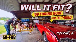 Custom '61 Thunderbird Roof Swap | Fitting a '69 Torino Top