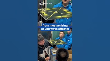 Vibrations unveil the hidden beauty of sound