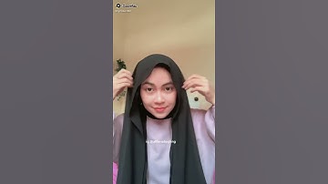 Thumbnail of TUTORIAL PASHMINA CERUTY ALA KAK PUTRI #hijabtrend #hijabsimple #pashminasimple #hijabers