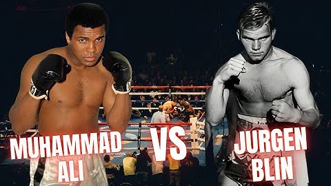 Muhammad Ali vs Jürgen Blin | Ali’s Comeback KO in Zurich (1971)