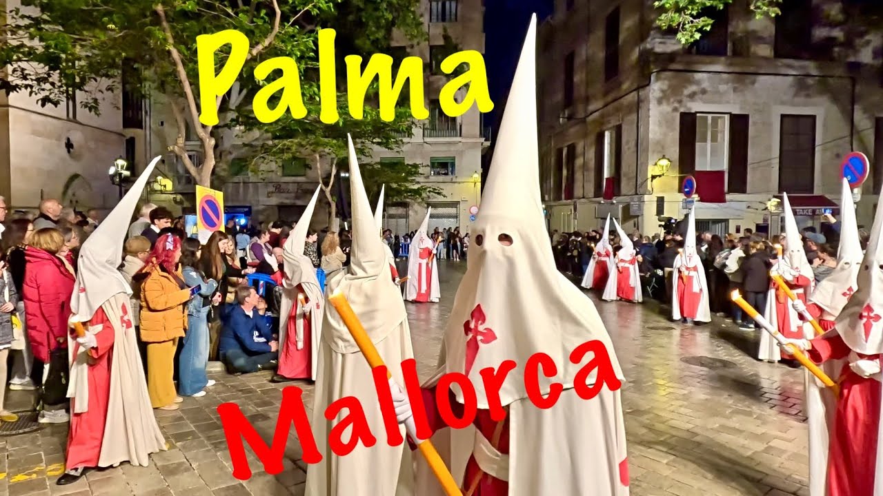 😇Good Friday Procession 2025/🇪🇸Palma, Mallorca📷4K UHD