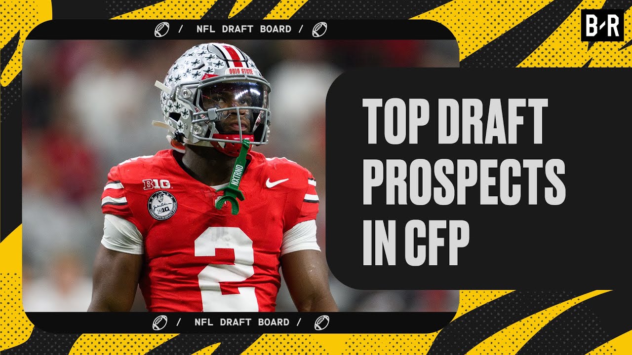 Top Draft Prospects to Watch in College Football Playoff | NFL Draft Show 🏈