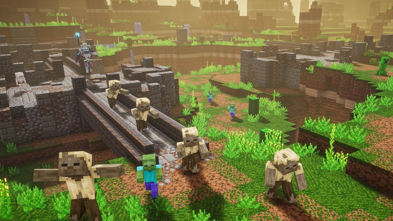 Minecraft Dungeons Level 4 Cacti Canyon Gameplay - YouTube