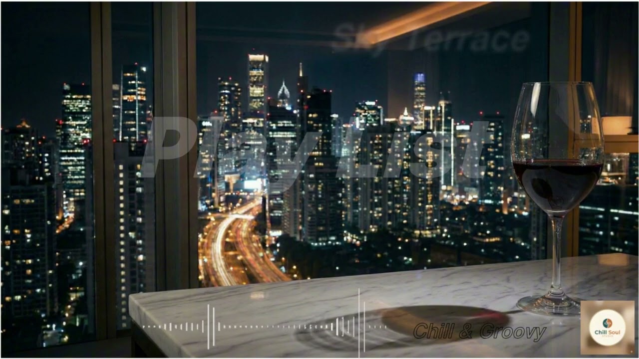 Luxury Penthouse View & Smooth Jazz-hop | Cilly & Groovy Playlist vol.1