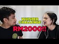 Siapa menang whisper challenge dapat rm2000 giveaway