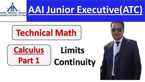 AAI ATC | MATH Calculus Part 1 Limits And Continuity by Akhilesh Sir | SpeedUp Education