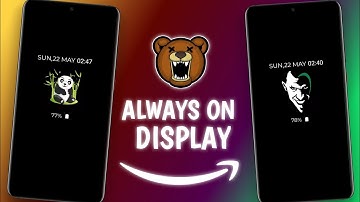 How To Enable Always On Display Emoji Clock In Any Android Devices??