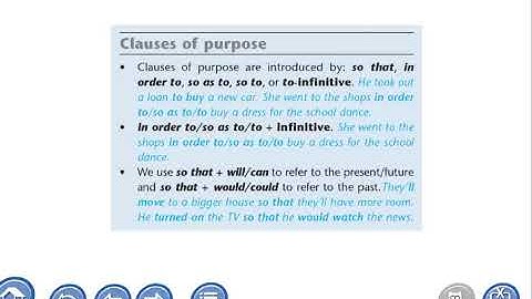 Excel 9th grade. Module 5. Clauses of purpose